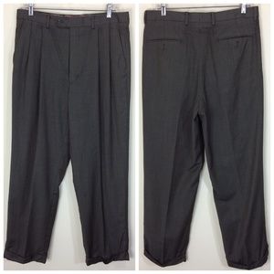 Ralph Lauren 100% Wool Hounstooth Mens Pants 34W